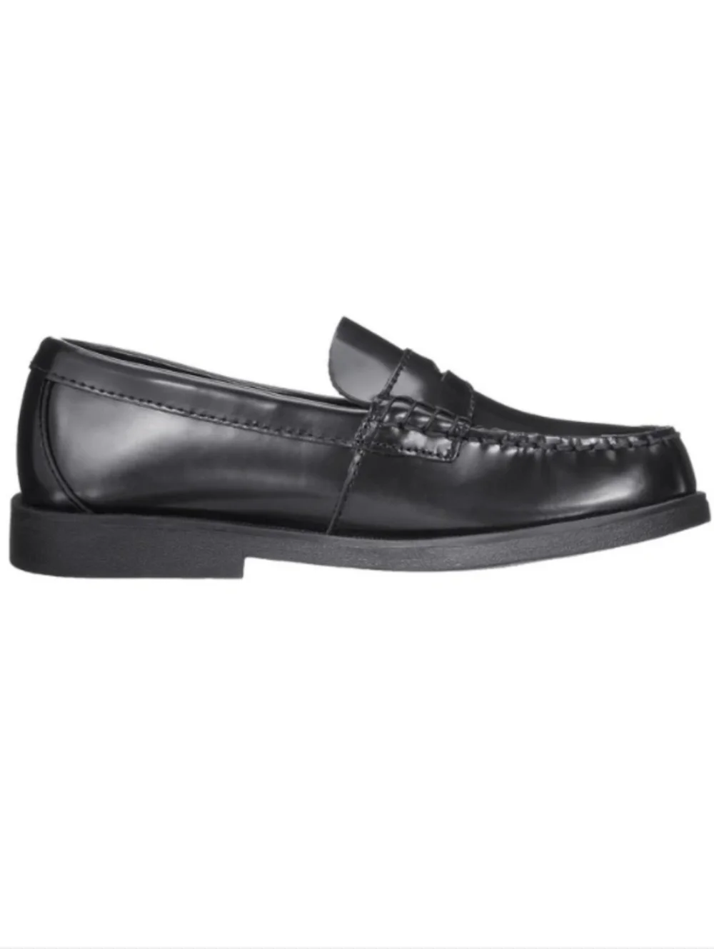 Sperry Colton Penny Loafers Boys 13.5 Black Leather School Uniform Dress Shoes